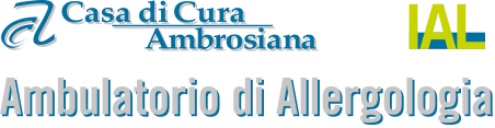 Ambulatorio di Allergolgia - Casa di Cura Ambrosiana. Convenzionato con la Scuola di Specializzazione in Allergologia e Immunologia Clinica dell’Università degli Studi di Milano